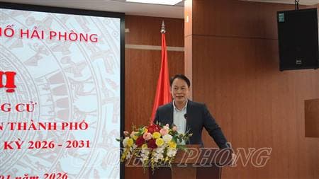 Sở Y tế Hải Phòng giới thiệu nhân sự ứng cử đại biểu HĐND thành phố nhiệm kỳ 2026 - 2031