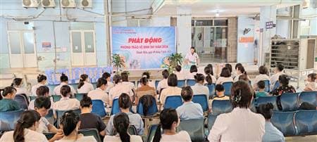 Phát động phong trào vệ sinh tay