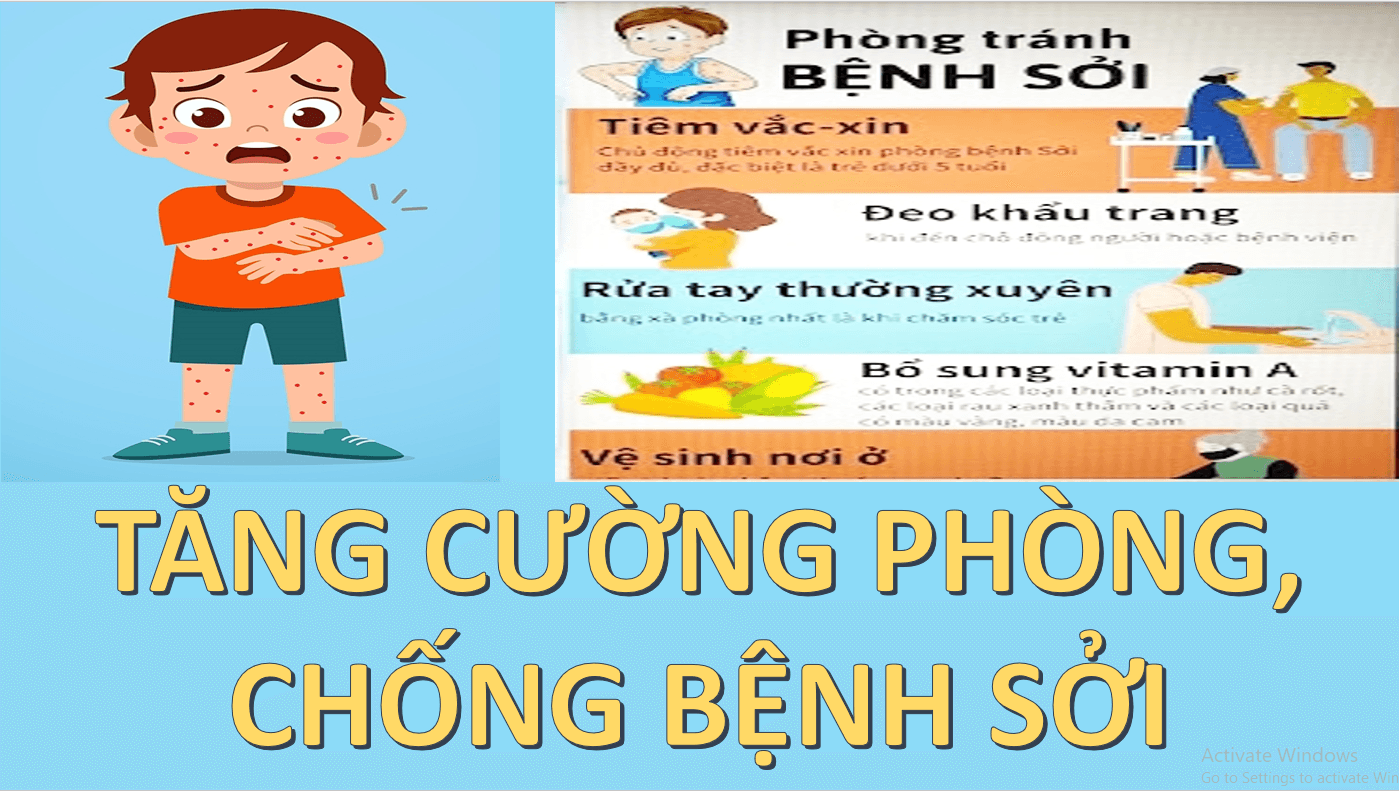 Khuyến cáo của Bộ Y tế về phòng, chống dịch bệnh sởi