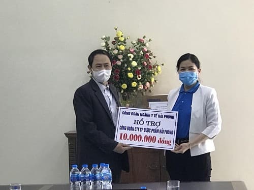 Công đoàn ngành y tế đồng hành cùng công đoàn cơ sở trong công tác phòng chống dịch Covid - 19