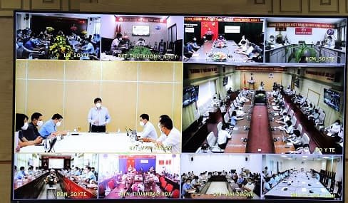 Hội nghị tập huấn trực tuyến tăng cường công tác quản lý, điều trị và nâng cao năng lực hồi sức trong phòng, chống dịch Covid – 19
