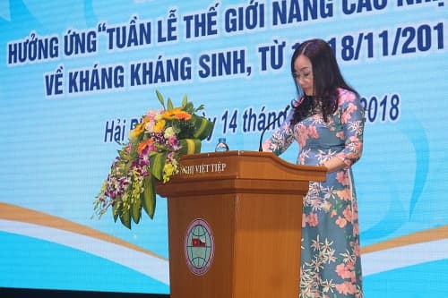Mittinh hưởng ứng "Tuần lễ thế giới nâng cao nhận thức về kháng kháng sinh" năm 2018