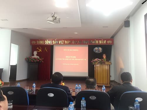 Hội nghị lấy phiếu tín nhiệm tập thể lãnh đạo Sở Y tế