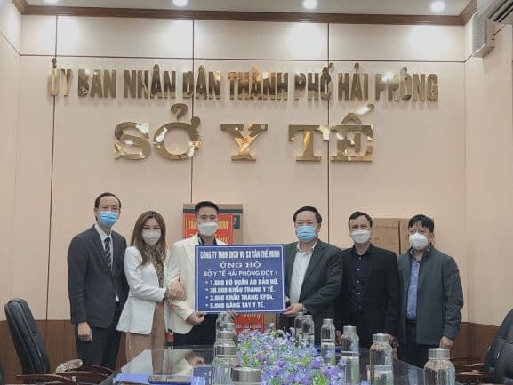 Sở Y tế tiếp nhận ủng hộ phòng, chống dịch COVID-19