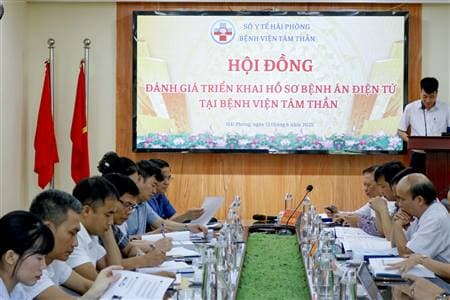 HỘI ĐỒNG TƯ VẤN, ĐÁNH GIÁ HỒ SƠ BỆNH ÁN ĐIỆN TỬ (EMR) TẠI BỆNH VIỆN TÂM THẦN HẢI PHÒNG VÀ BỆNH VIỆN PHỤ SẢN HẢI PHÒNG