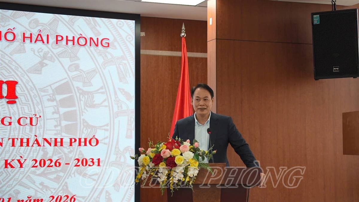 Sở Y tế Hải Phòng giới thiệu nhân sự ứng cử đại biểu HĐND thành phố nhiệm kỳ 2026 - 2031