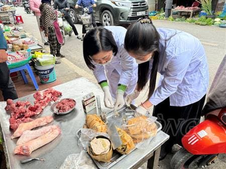 Ngăn chặn thịt không bảo đảm an toàn thực phẩm trong dịp Tết Nguyên đán 2026