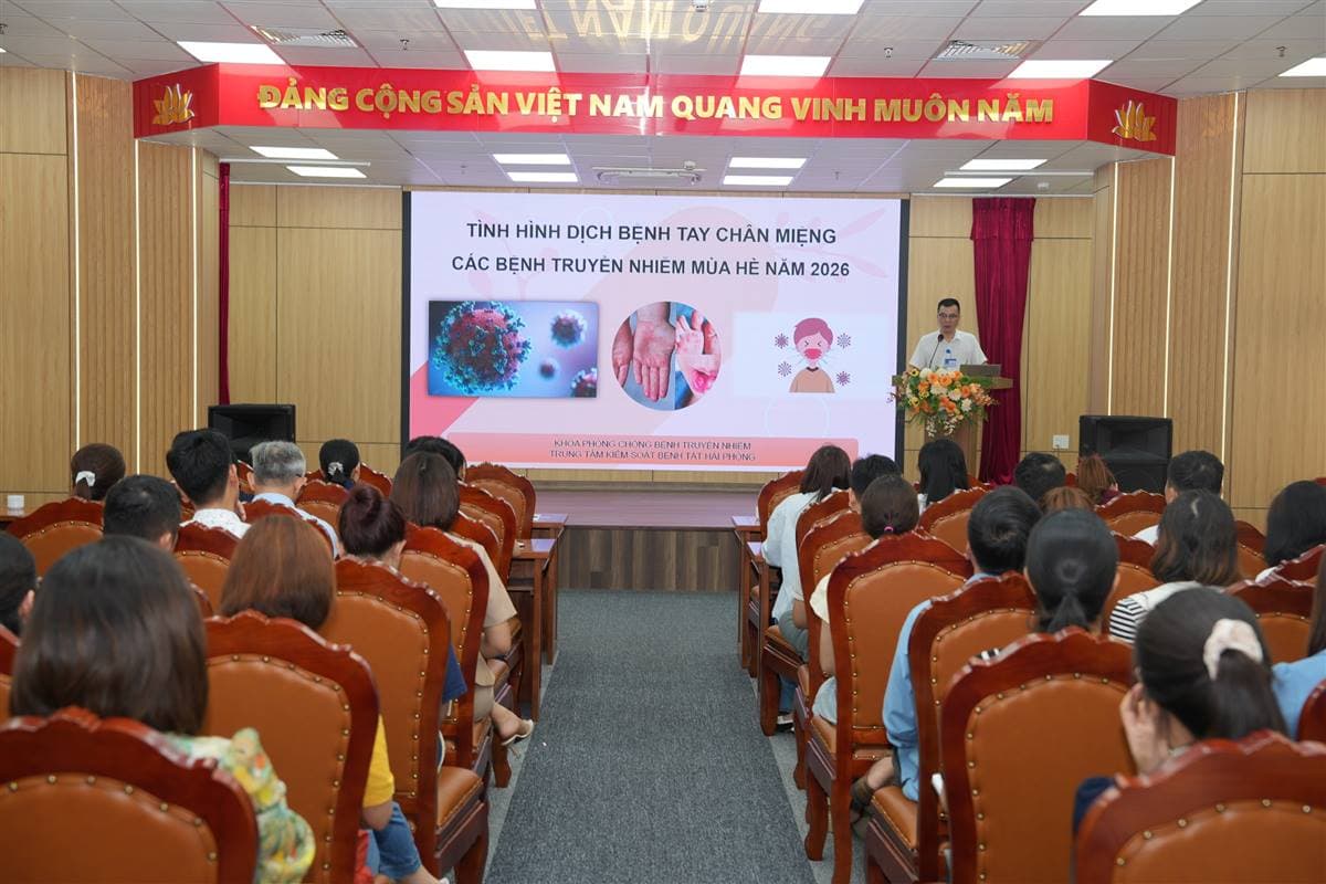 Chủ động phòng chống bệnh tay chân miệng