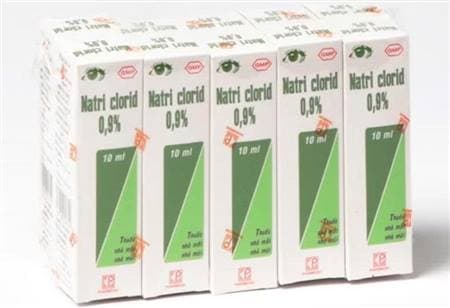 Thu hồi dung dịch nhỏ mắt Natri clorid 0,9%