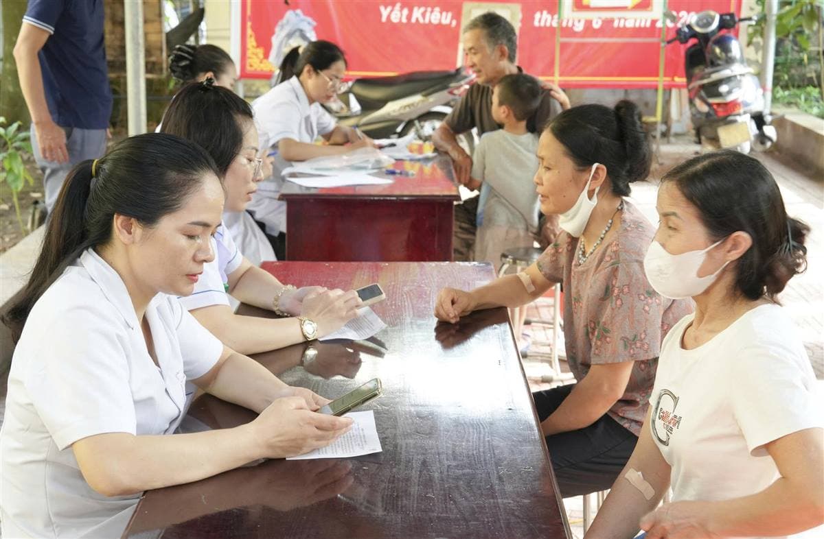 Hoàn thành điều tra phân vùng dịch tễ bệnh ký sinh trùng
địa phương đầu tiên ở khu vực phía Tây Hải Phòng