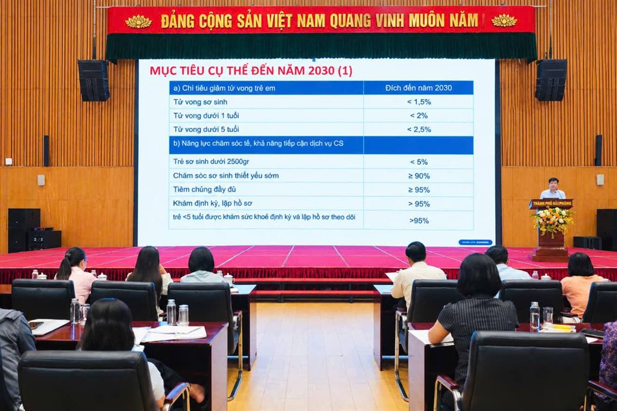 Hải Phòng tăng cường các giải pháp giảm tử vong trẻ dưới 5 tuổi