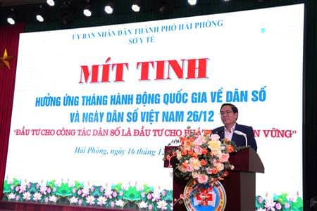 Mít tinh hưởng ứng Tháng hành động quốc gia về Dân số và kỷ niệm Ngày Dân số Việt Nam