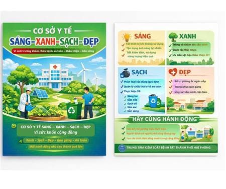 Bảo vệ môi trường trong cơ sở y tế, hướng tới chăm sóc sức khỏe bền vững