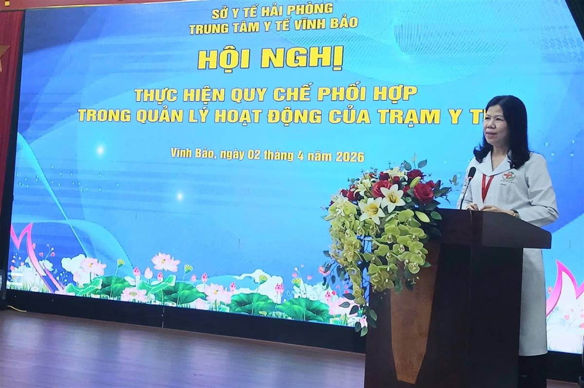 Hội nghị thực hiện quy chế phối hợp trong quản lý hoạt động của trạm y tế