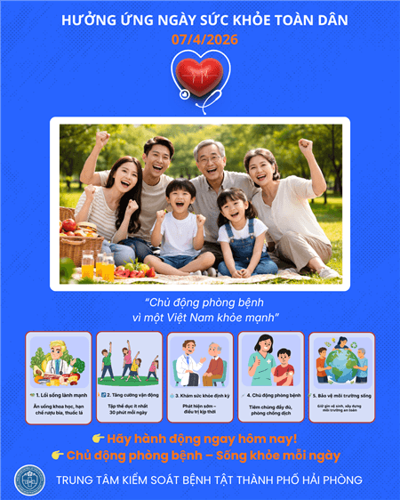 Nhiều hoạt động hưởng ứng ngày Sức khỏe toàn dân.