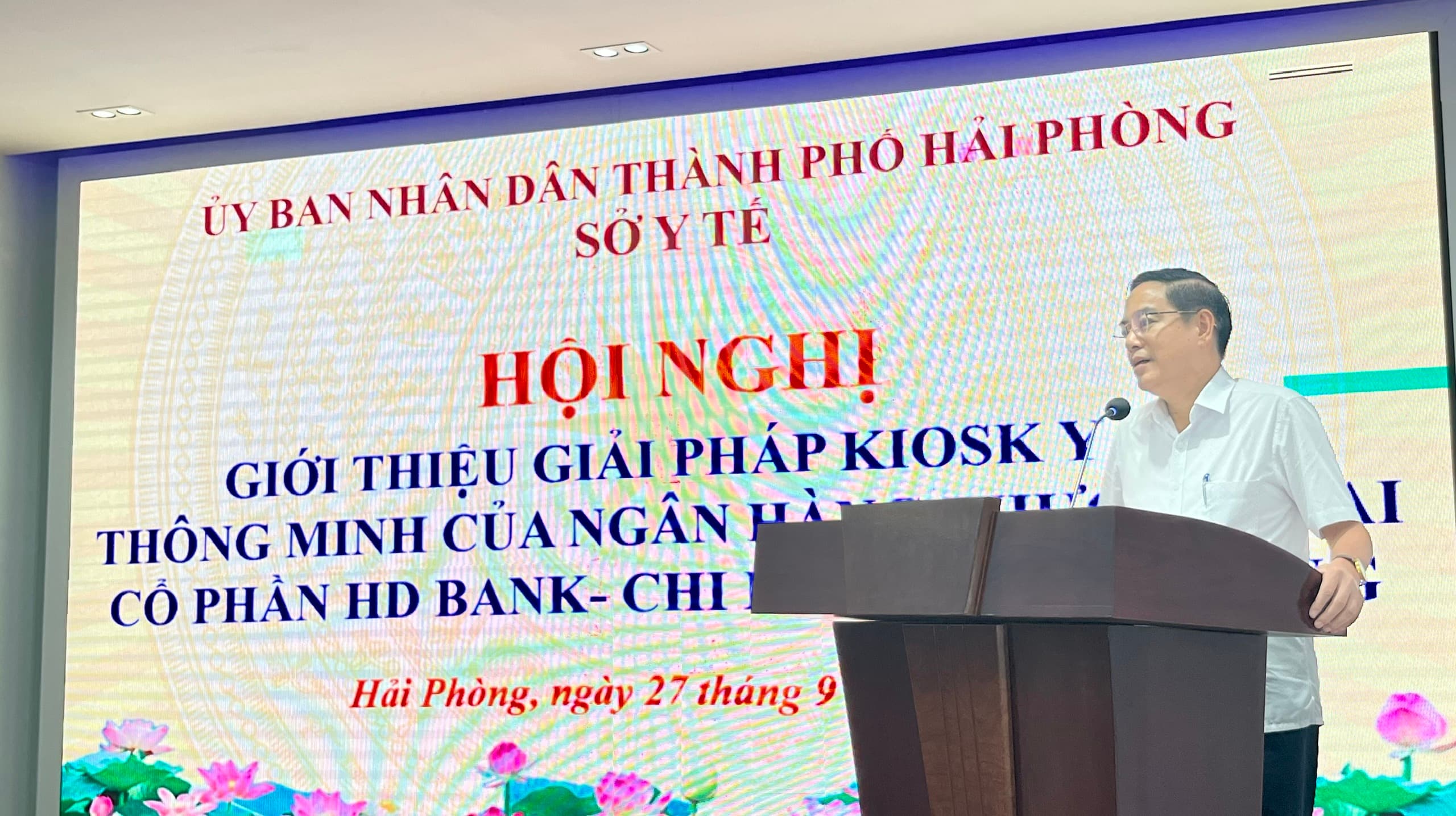 Hội nghị giới thiệu giải pháp KIOSK y tế thông minh tại các cơ sở khám chữa bệnh