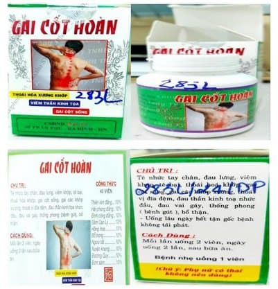 Sở Y tế cảnh báo thuốc giả Viên hoàn cứng GAI CỐT HOÀN