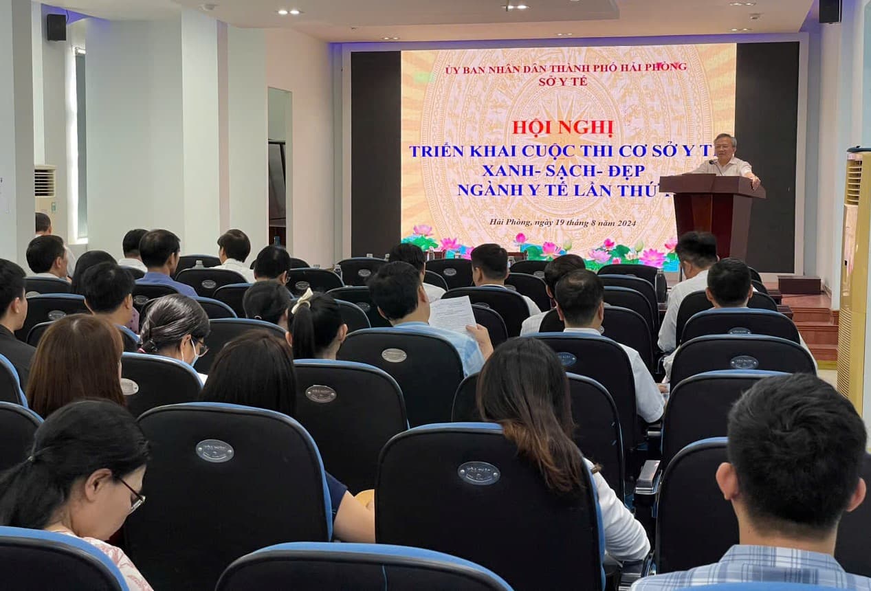 Ngành Y tế Hải Phòng triển khai cuộc thi Cơ sở y tế Xanh – Sạch – Đẹp lần thứ nhất