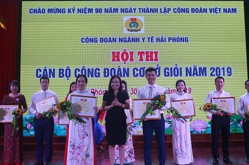 Hội thi cán bộ công đoàn cơ sở giỏi ngành y tế Hải Phòng năm 2019