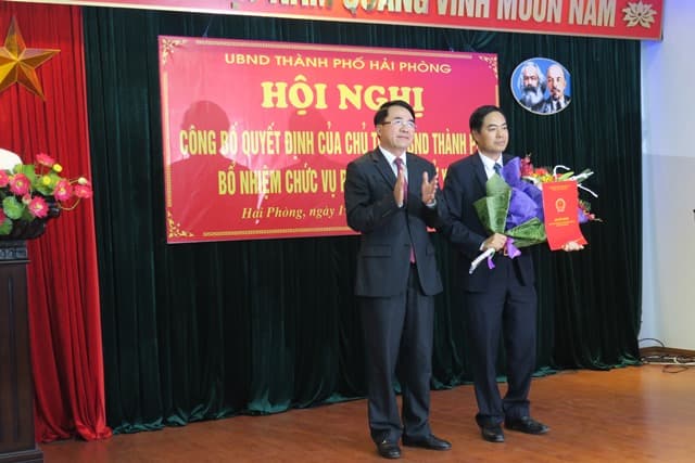 Công bố Quyết định bổ nhiệm Phó Giám đốc Sở Y tế Hải Phòng