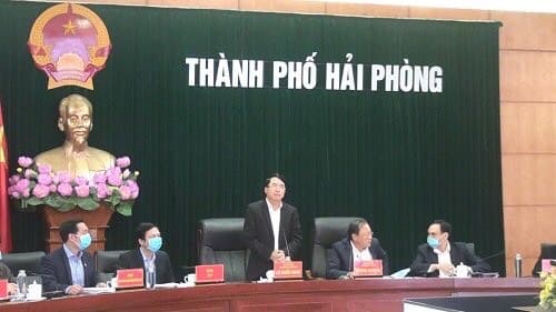 Đoàn công tác của Bộ Y tế làm việc với UBND thành phố Hải Phòng