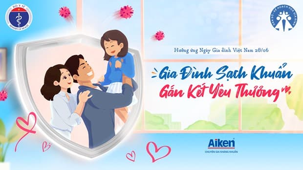 Phát động cuộc thi chụp ảnh, quay clip gia đình chủ đề: "Gia đình sạch khuẩn - gắn kết yêu thương"