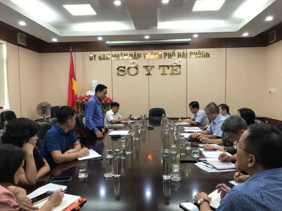 Đoàn công tác Bộ Y tế kiểm tra, giám sát bệnh đậu mùa khỉ tại Hải Phòng