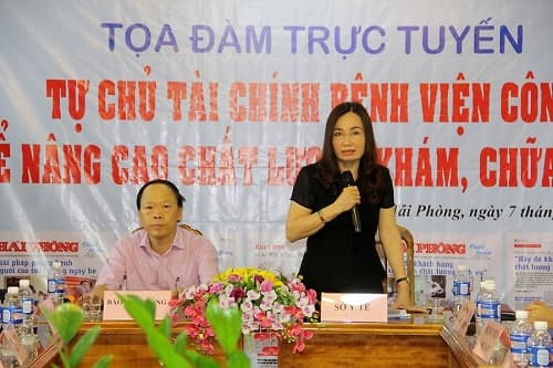 Tọa đàm trực tuyến: Tự chủ tài chính nâng cao chất lượng khám chữa bệnh