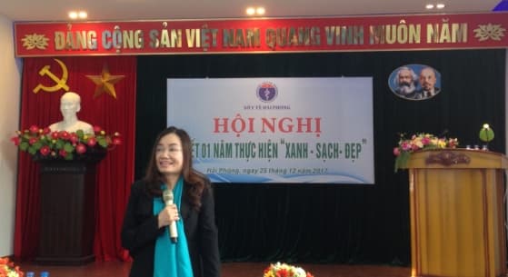 Hội nghị sơ kết 1 năm thực hiện cơ sở y tế "Xanh - Sạch - Đẹp"
