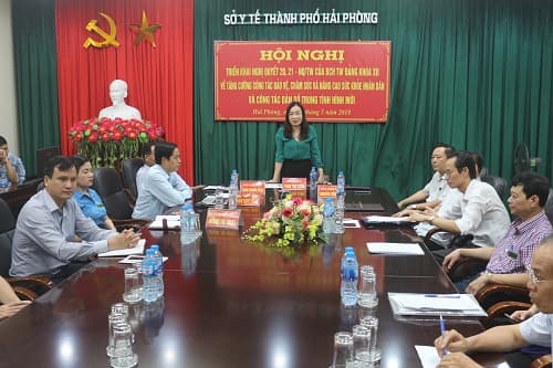 Hội nghị trực tuyến triển khai Nghị quyết 20, 21-NQ/TW về công tác y tế trong tình hình mới