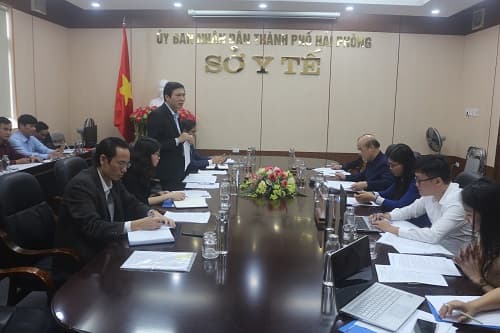 Vụ Pháp chế - Bộ Y tế kiểm tra công tác pháp chế trong lĩnh vực y tế tại Sở Y tế Hải Phòng