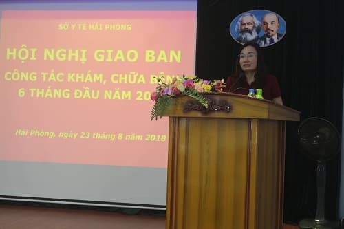 Sở Y tế giao ban công tác khám chữa bệnh 6 tháng đầu năm 2018