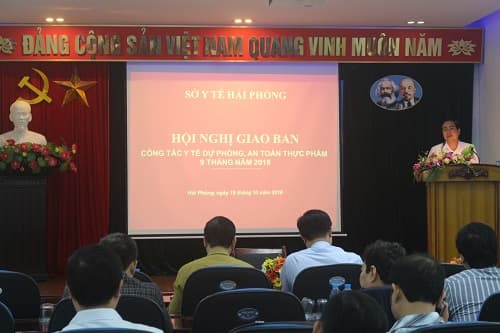 Sở Y tế giao ban công tác dự phòng 9 tháng đầu năm 2018