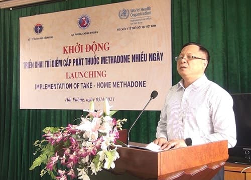 Triển khai thí diểm cấp phát thuốc Methadone nhiều ngày