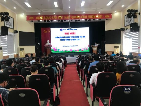 Hải Phòng triển khai tiêm vắc xin Vero Cell cho 03 nhóm đối tượng ưu tiên